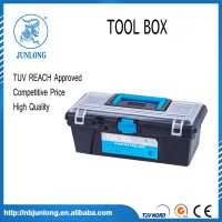 Heavy Duty Black Plastic 12 Inch Tools Box