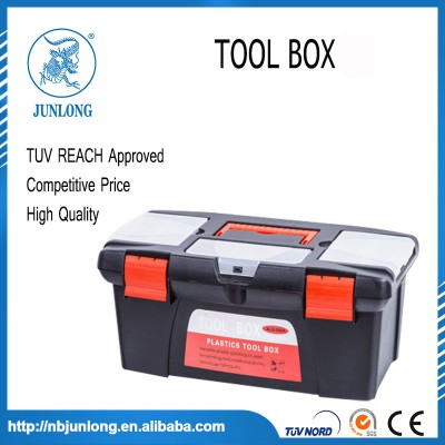 Heavy Duty Black Plastic 18 Inch Tools Box